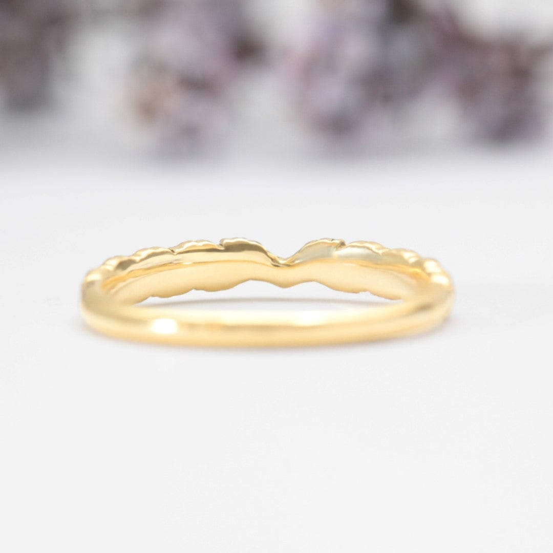 Bay Laurel Leaf Wedding Ring - Vinny & Charles