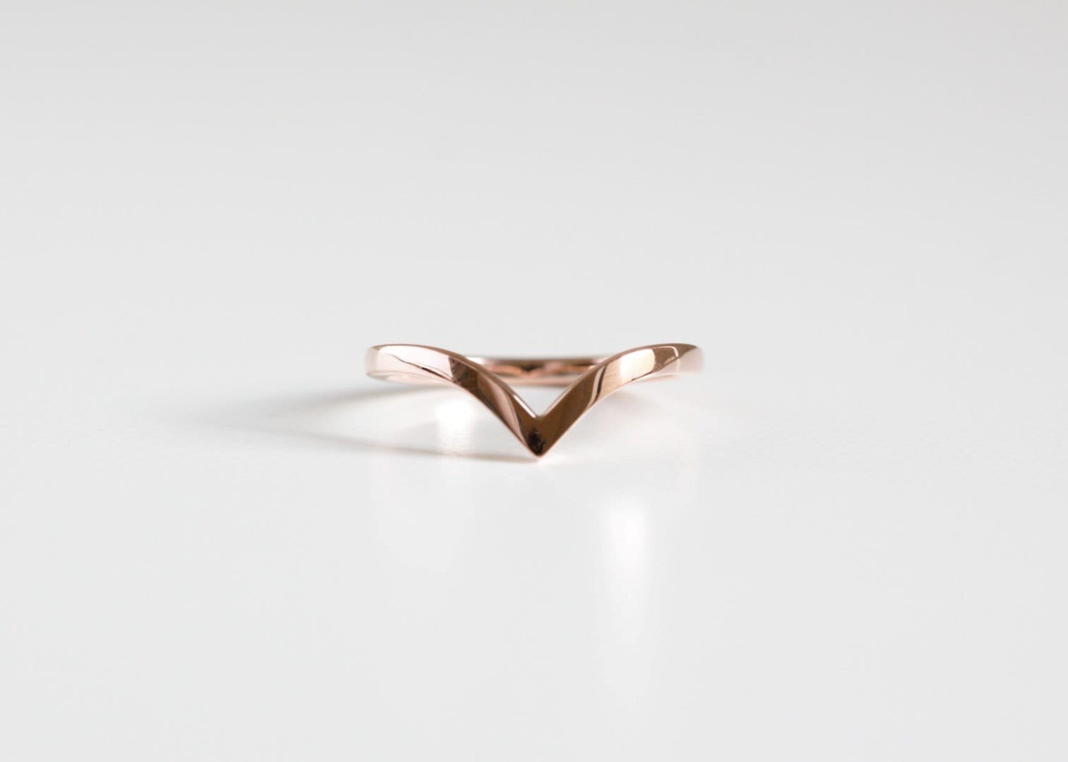 Chevron Wedding Ring - Vinny & Charles