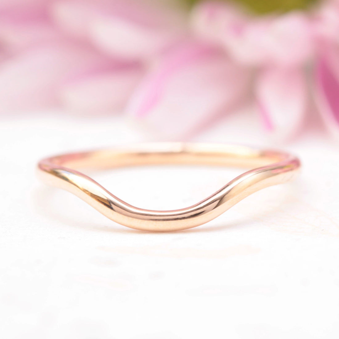 Curved Wedding Band - Vinny & Charles