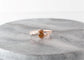 Orange Sapphire Leaf Engagement Ring - Vinny & Charles