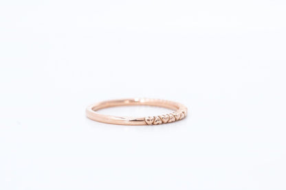 Heart eternity wedding ring - Vinny &amp; Charles