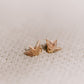 Trio Leaf Earrings in 14k Gold - Vinny & Charles
