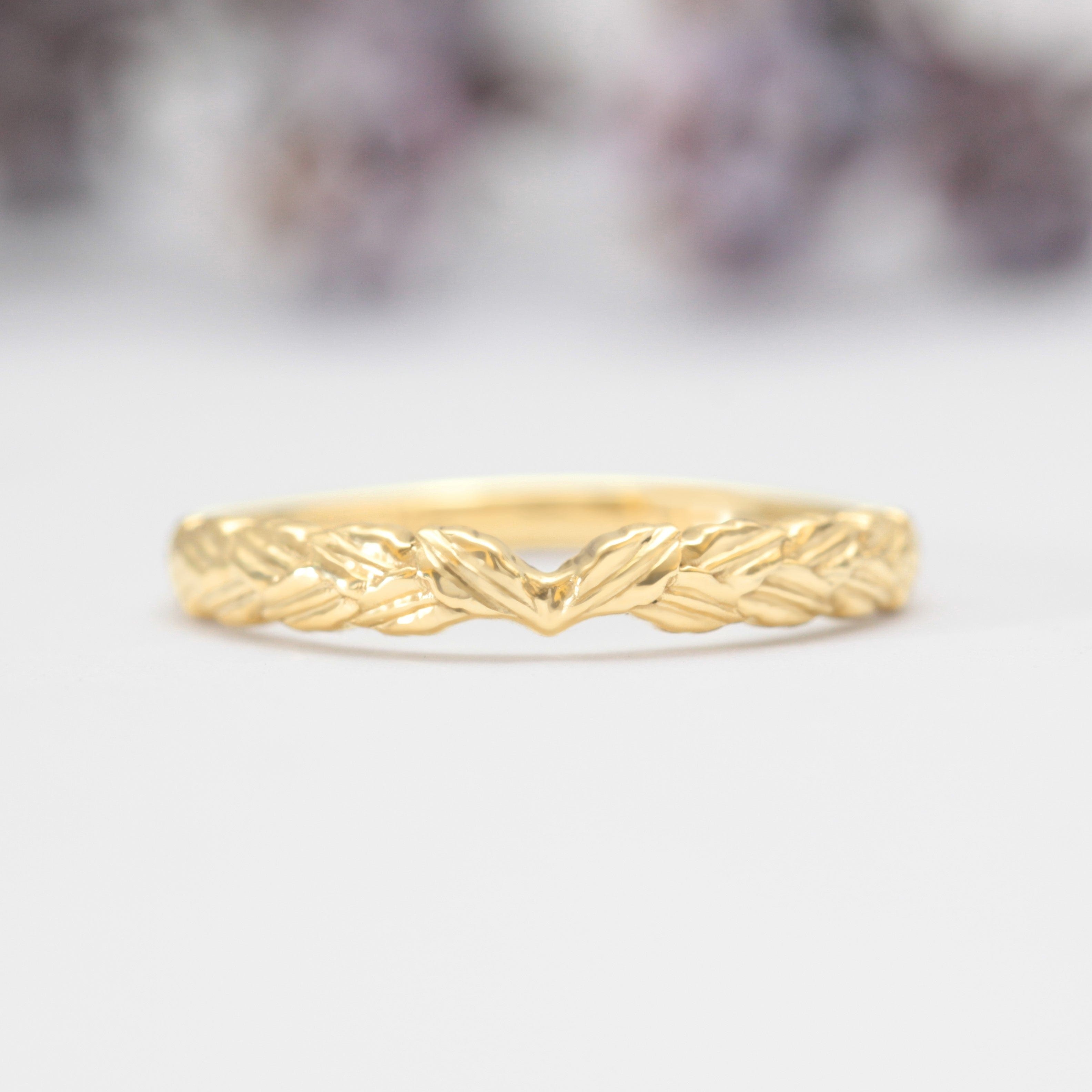 Laurel leaf deals wedding band