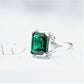 Emerald and Diamond Engagement Ring - Vinny & Charles