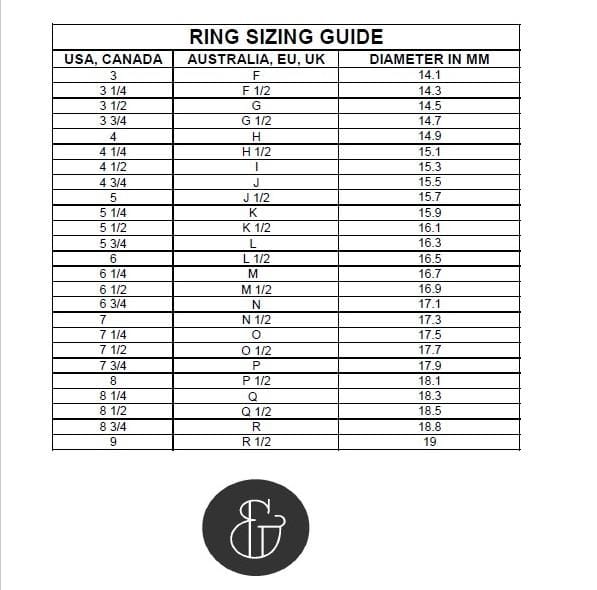 Citrine gemstone ring - Vinny & Charles