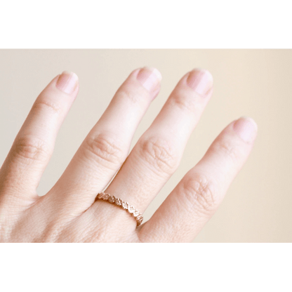 Daisy eternity wedding ring - Vinny &amp; Charles